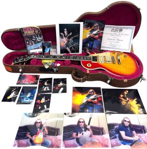 Ace Frehley’s Custom ‘Smoker’ Guitar From His Last Kiss Tour Is Headed to Auction