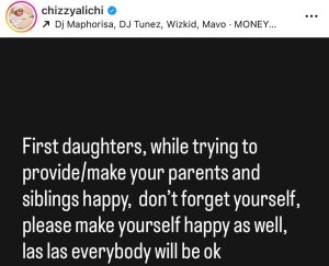Actress Chizzy Alichi addresses âfirst daughtersâ