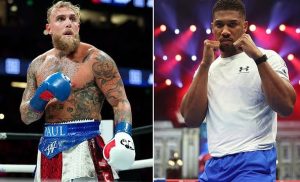 Anthony Joshua to earn €70m for fighting Jake Paul