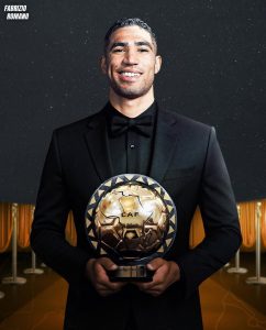 BREAKING: Achraf Hakimi wins CAF best player of the year