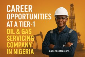 Career Opportunities at a Tier-1 Oil & Gas Servicing Company in Nigeria