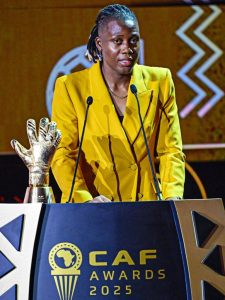Chiamaka Nnadozie Wins 2025 CAF Women’s Goalkeeper of the Year, Again!