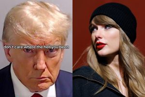 Donald Trump ‘Can’t Stand’ Taylor Swift — Yet His Weird New TikTok Is Set to ‘The Fate of Ophelia’