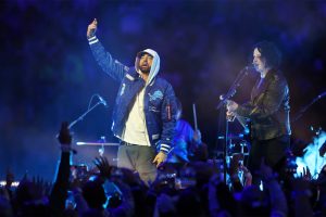 Eminem Joins Jack White During Performance at Detroit Lions’ 86th Annual Thanksgiving Day Classic