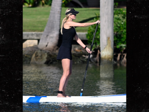 Ivanka Trump Shows Off Long Legs on Solo Paddleboarding Excursion