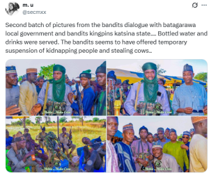 Katsina communities hold meeting with armed bandits