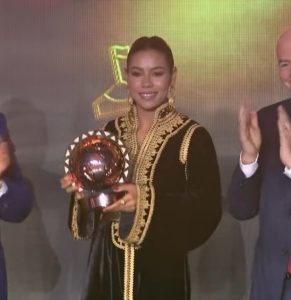 Morocco’s Ghizlane Chebbak wins CAF women’s best player
