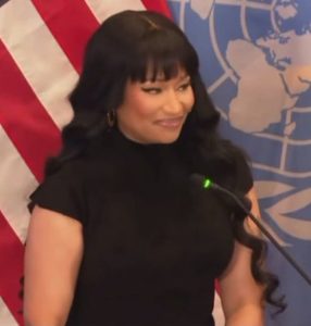 Nicki Minaj speaks at UN about alleged Christian Genocide in Nigeria