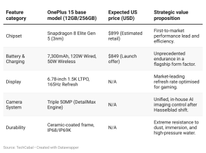 OnePlus 15 launches globally on November 13: Here’s everything you need to know