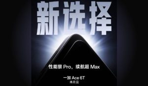 OnePlus Ace 6T packs a massive battery and the latest Snapdragon chipset