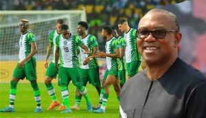 Peter Obi reacts to Super Eagles W’Cup playoff defeat