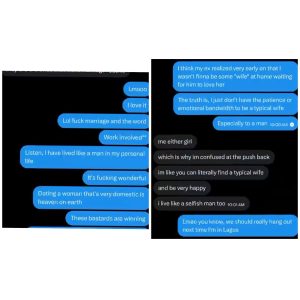 Popular feminist Ozzy Etomi deactivates her Twitter account after old alleged DMs with Ezraâs b!s3xual ex-girlfriend revealed that she called Toke Makinwa a âruns girlâ