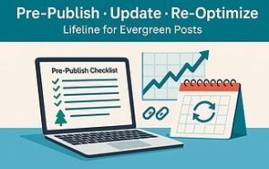 Pre-Publish, Update, and Re-Optimization: The Lifeline for Your Evergreen Posts