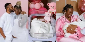Real Warri Pikin welcomes 3rd child with husband