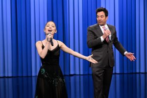 Watch Ariana Grande and Jimmy Fallon Perform a History of Famous Duets