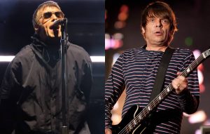 Watch Oasis play ‘Live Forever’ and ‘Rock ‘N’ Roll Star’ in tribute to “our dear friend, our hero, the one and only” Mani in Brazil