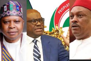 Wike’s PDP faction expels Makinde, Bala Mohammed, Bode George, others
