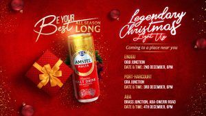 Amstel Malta Unveils “Be Your Best All Season Long” Campaign and the Debut of Amstel Malta Festiville in Aba