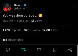Davido reacts after man walked past without acknowledgment