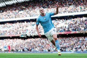 Erling Haaland sparks controversy on his comment about Arsenal’s title challenge