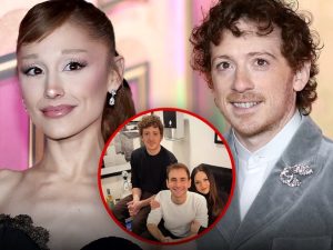 Ethan Slater Seen Supporting Ariana Backstage at ‘SNL’