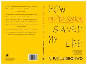 “How Depression Saved My Life” – Chude Jideonwo talks Faith, Therapy and the Healing Power of Storytelling in New Book