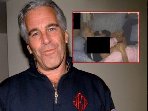 Jeffrey Epstein Files Include Photos Showing Pedophile Snuggling Young Female