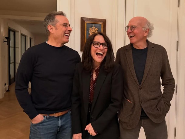 Jerry Seinfeld, Julia Louis-Dreyfus & Larry David Reunite for Christmas