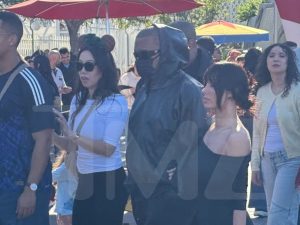 Kanye West Takes Wife Bianca Censori, His Kids to Disney’s California Adventure
