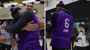 LeBron James Serenaded With ‘Happy Birthday’ Song At Lakers Practice