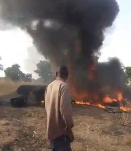 Nigerian military jet crashes in Niger state