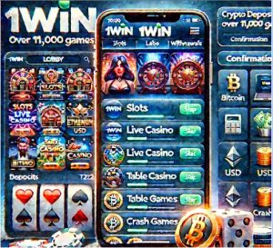 One platform, endless options: how 1win redefines game variety and crypto convenience