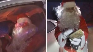 Santa Gets Pulled Over By Police For Speeding In Ohio In Hilarious Video