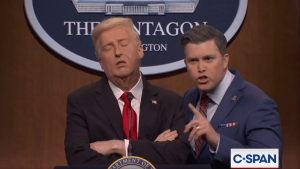 ‘SNL’ Cold Open: Trump Caught Snoring Away Questions About Affordability, War Crimes