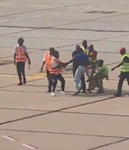 Suspected stowaway arrested after hiding in Aircraft tyres