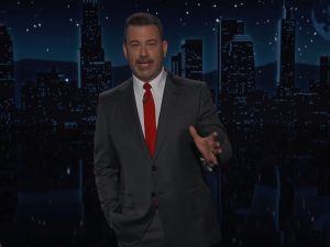 Tearful Jimmy Kimmel Thanks Viewers for Getting Him Through a ‘Hard Year’