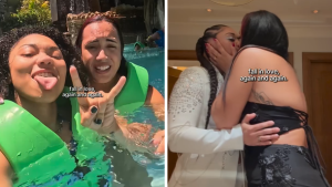 The Rock’s Daughter Dating Wrestler Tatyanna Dumas