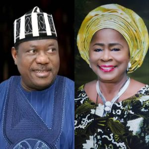 ‘To drop Christianity now, he will not be successful’ – SGF Akumeâs wife urges him to return to Christianity (video)