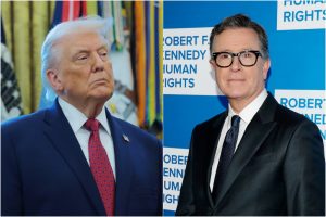 Trump Goes on Tirade Against Stephen Colbert Again: ‘Pathetic Trainwreck’