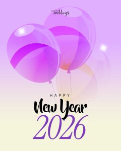 Cheers to Love, Laughter & New Beginnings — Happy 2026!